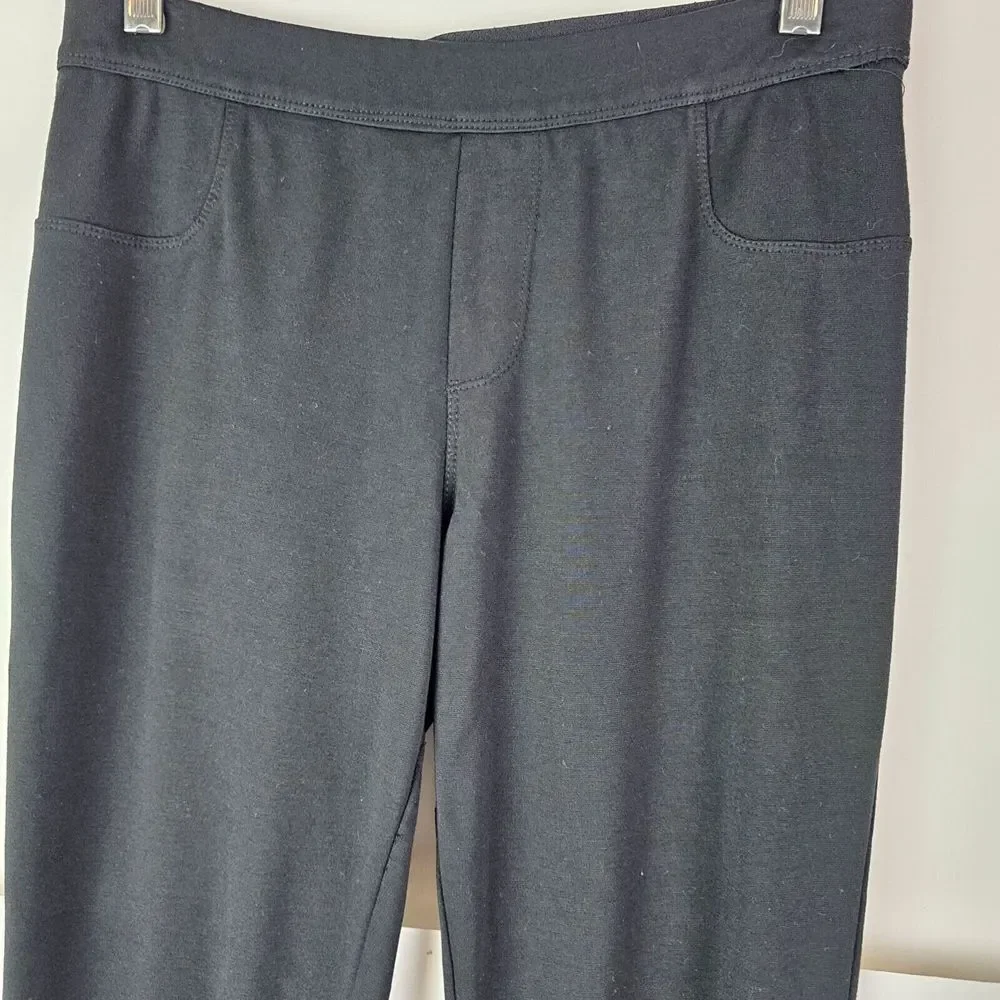 Sophie Max Womens Leggings‎ Slim Stretch Black Pants Size M Casual